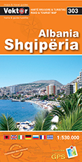 Shqipëria Orange Map